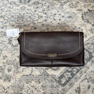 Coach Leather Clutch
